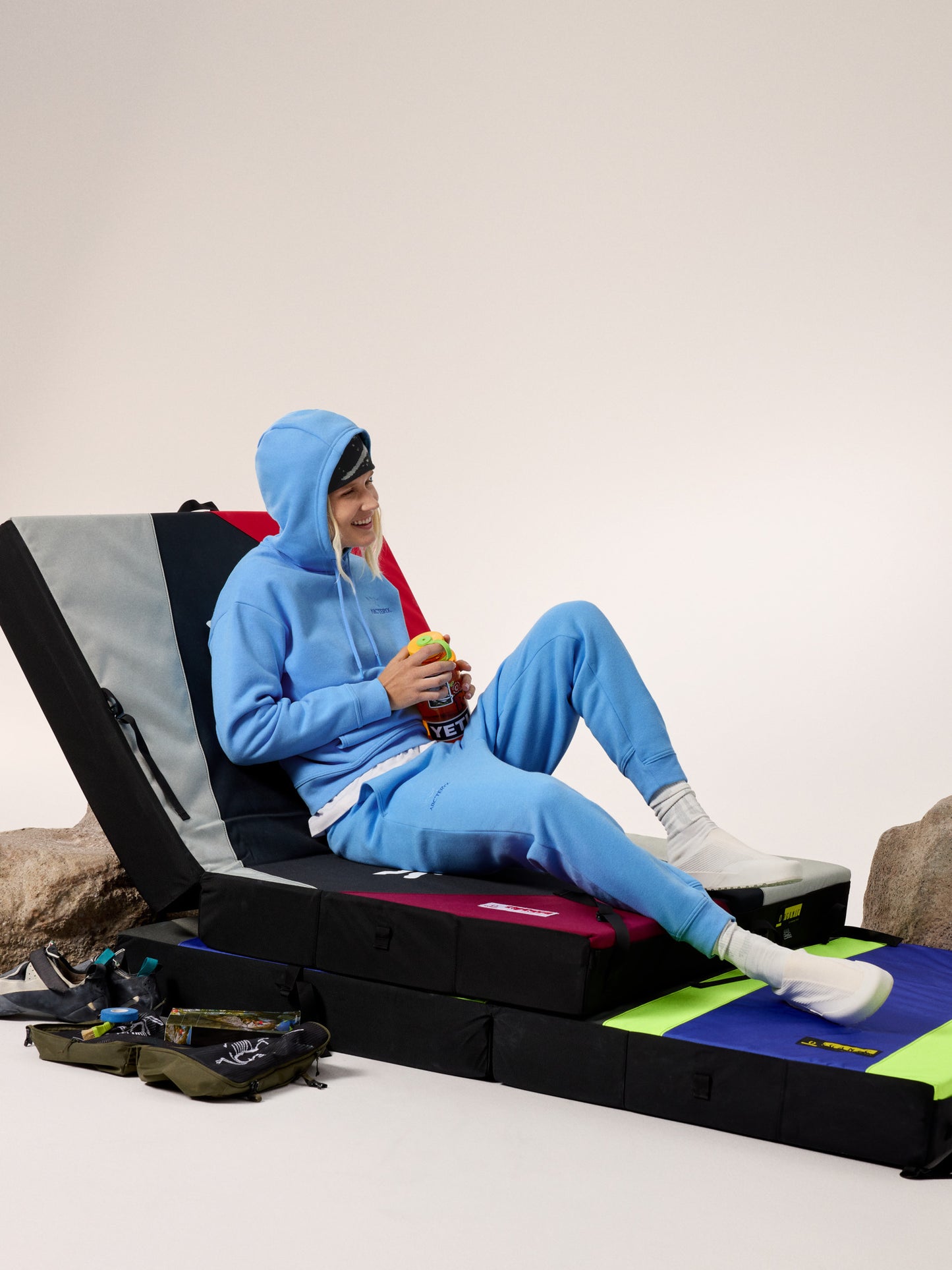 Emblem Fleece Hoody Women's