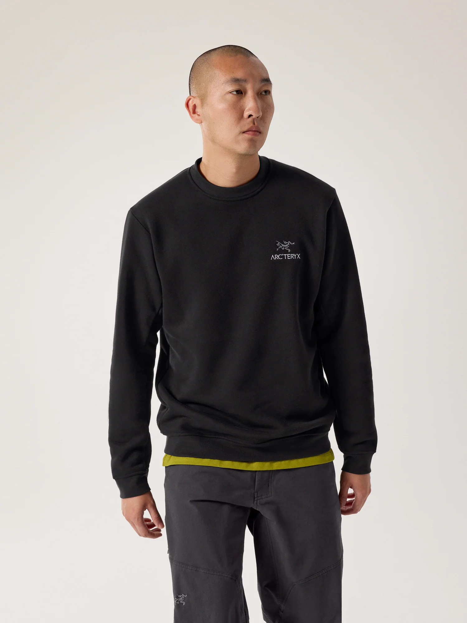 Emblem Fleece Crew Men's