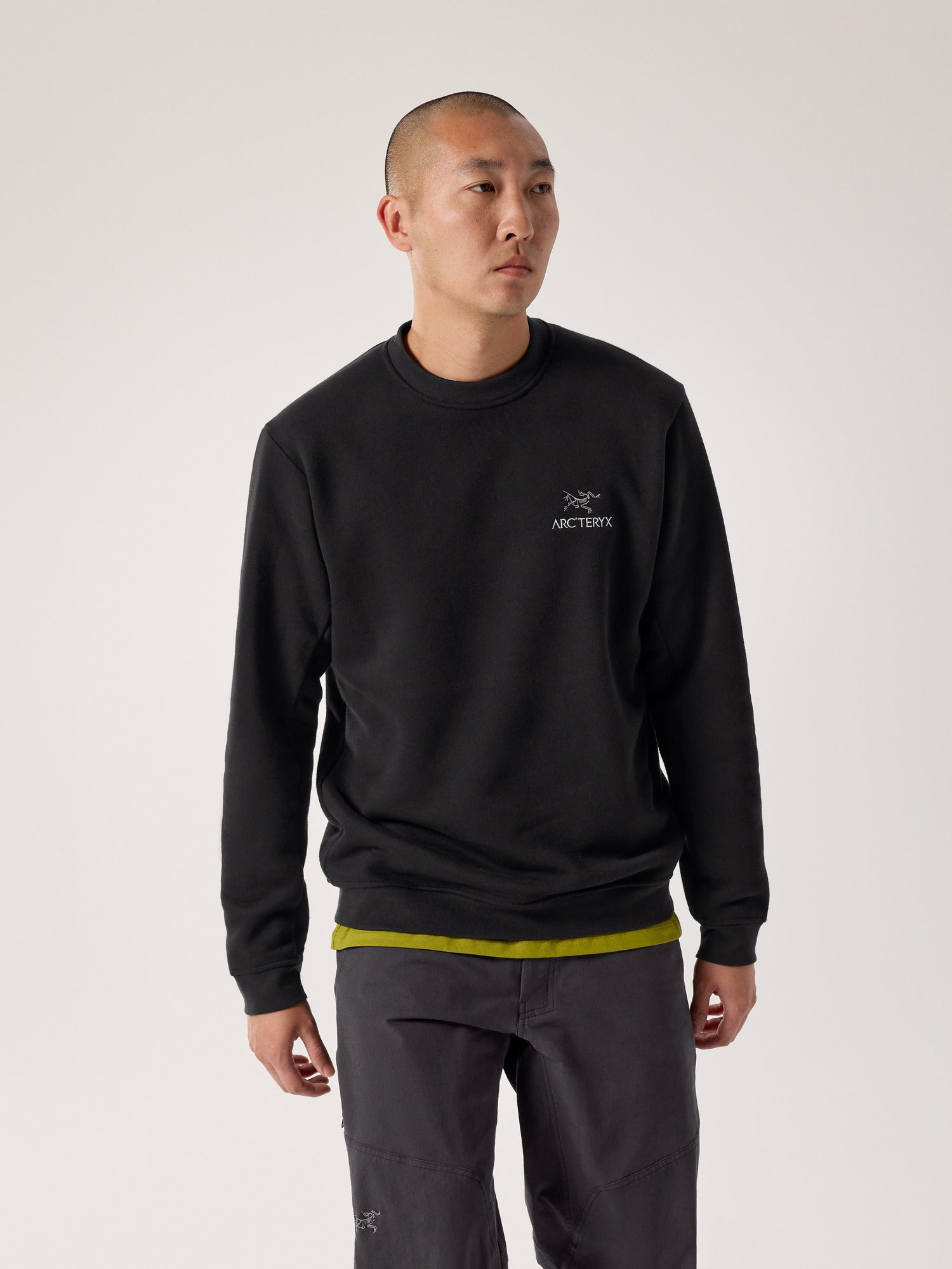Emblem Fleece Crew Men's