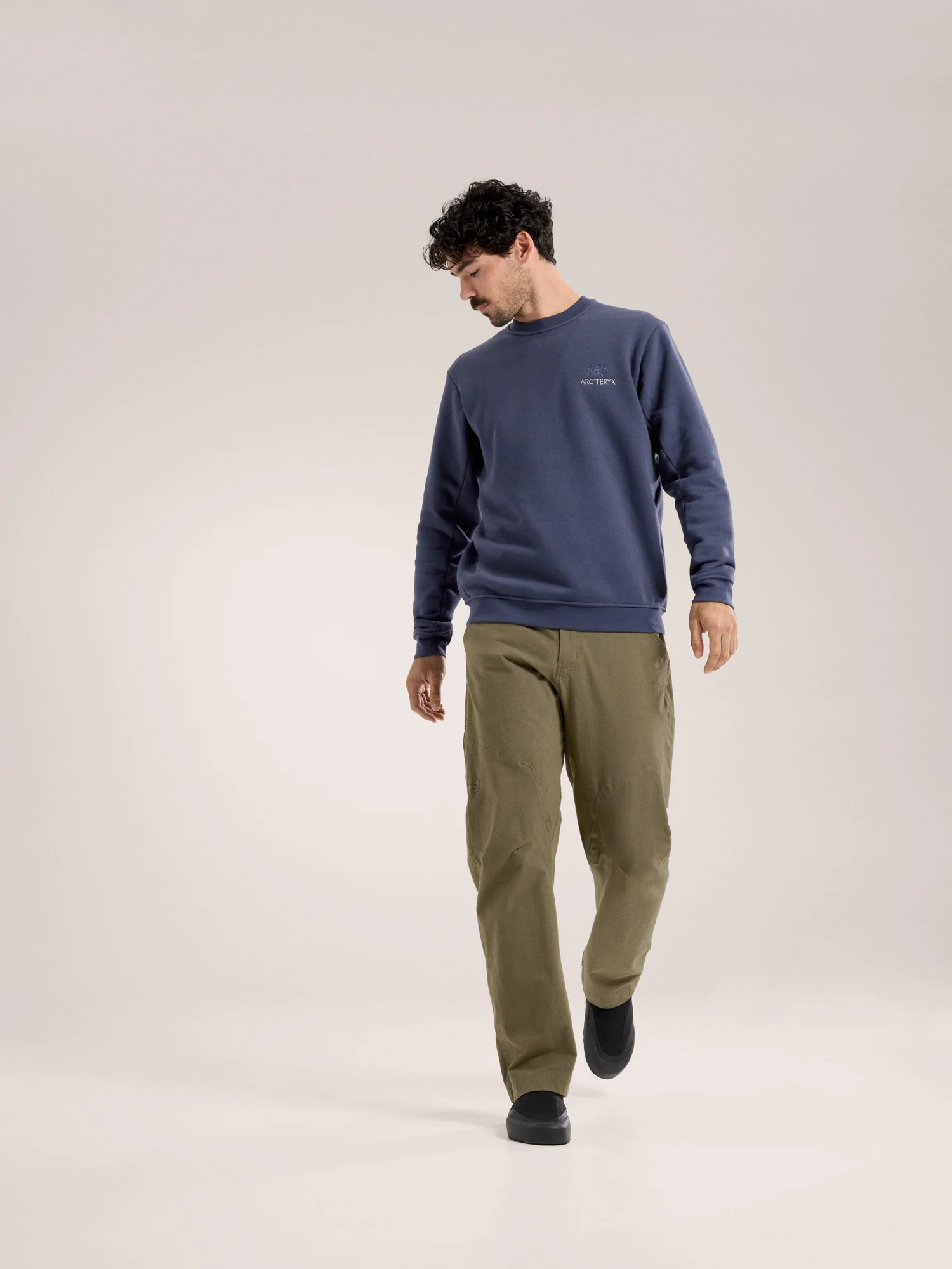 Emblem Fleece Crew Men's