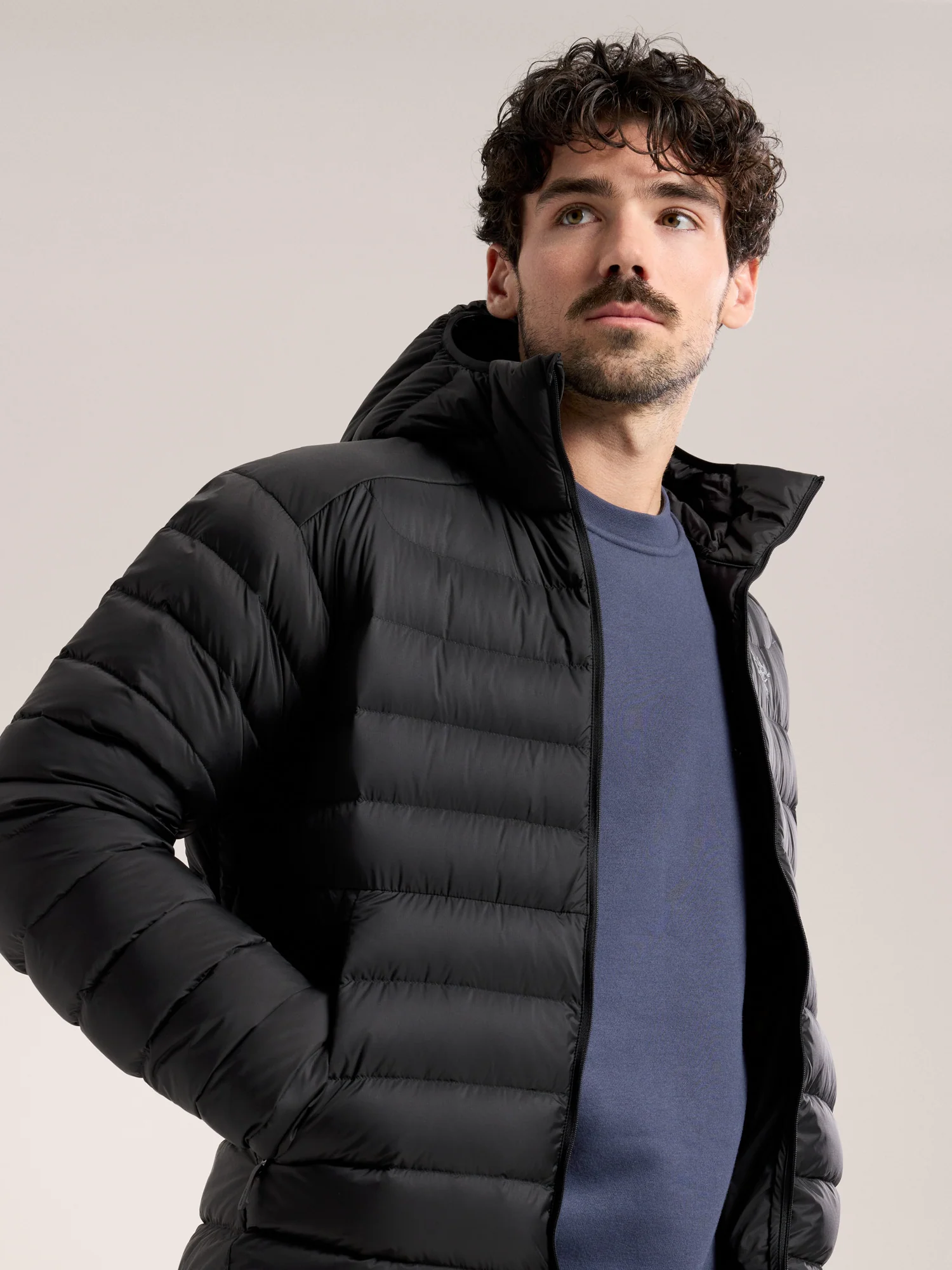 Emblem Fleece Crew Men's