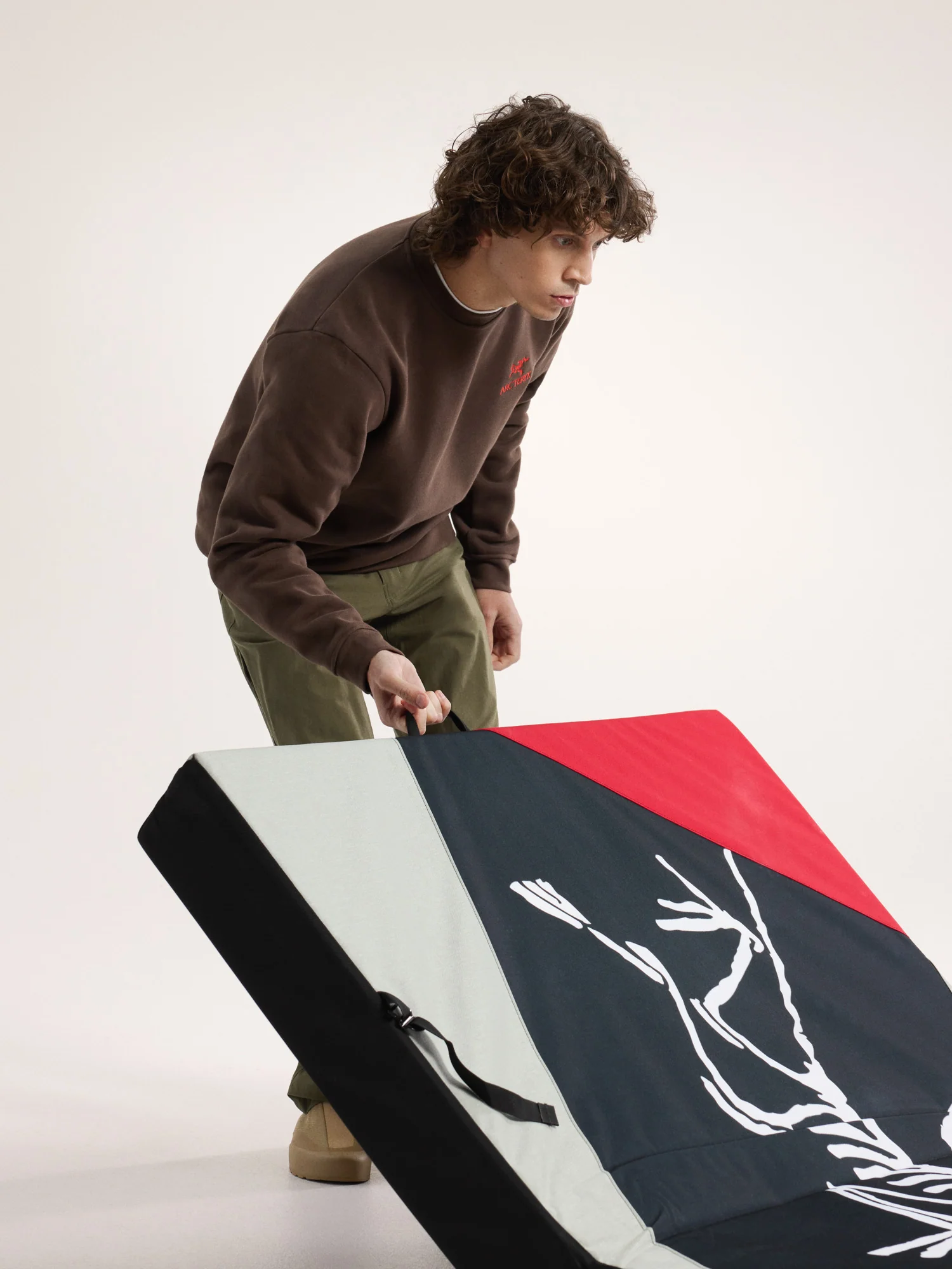 Emblem Fleece Crew Men's
