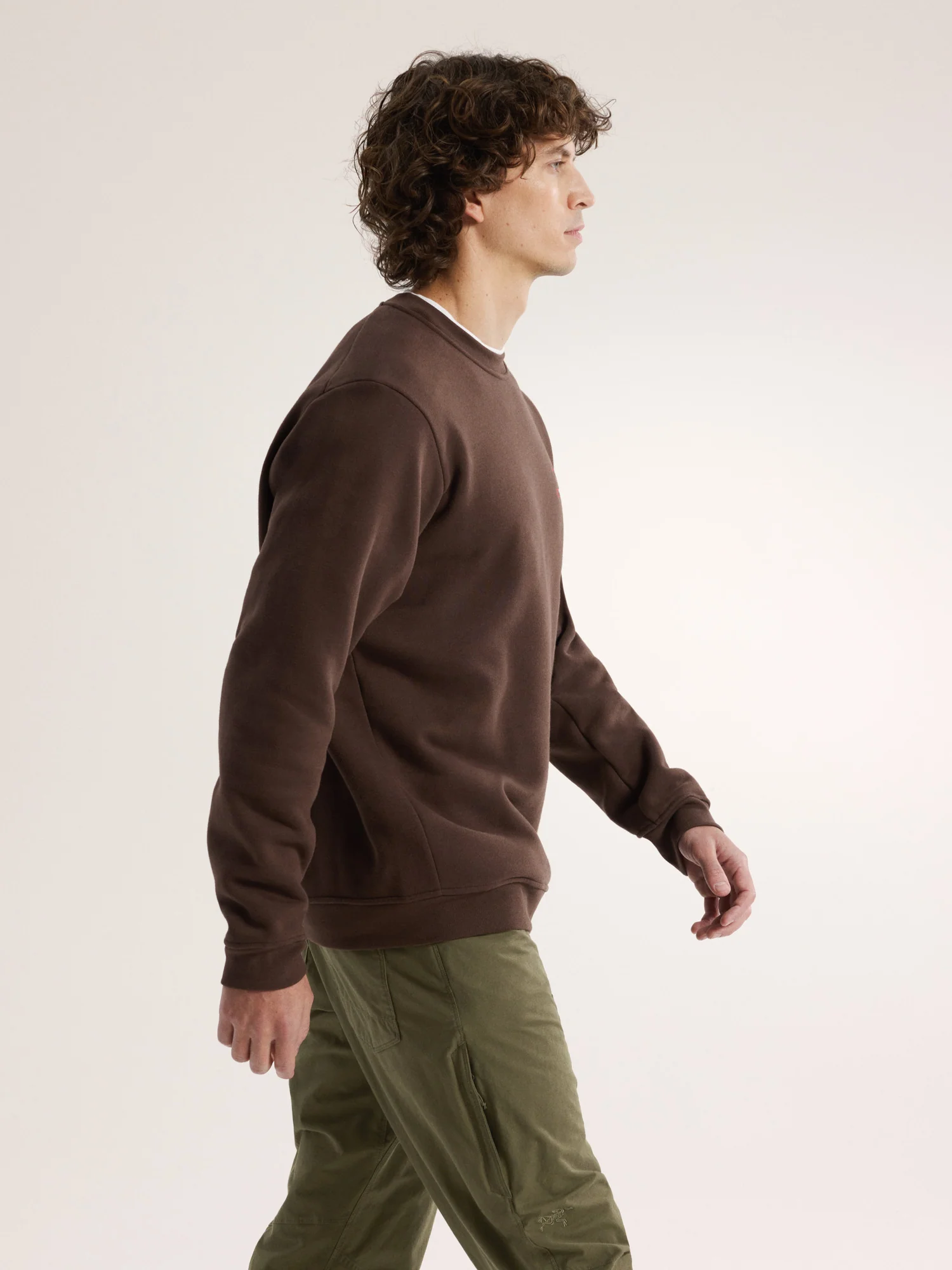 Emblem Fleece Crew Men's