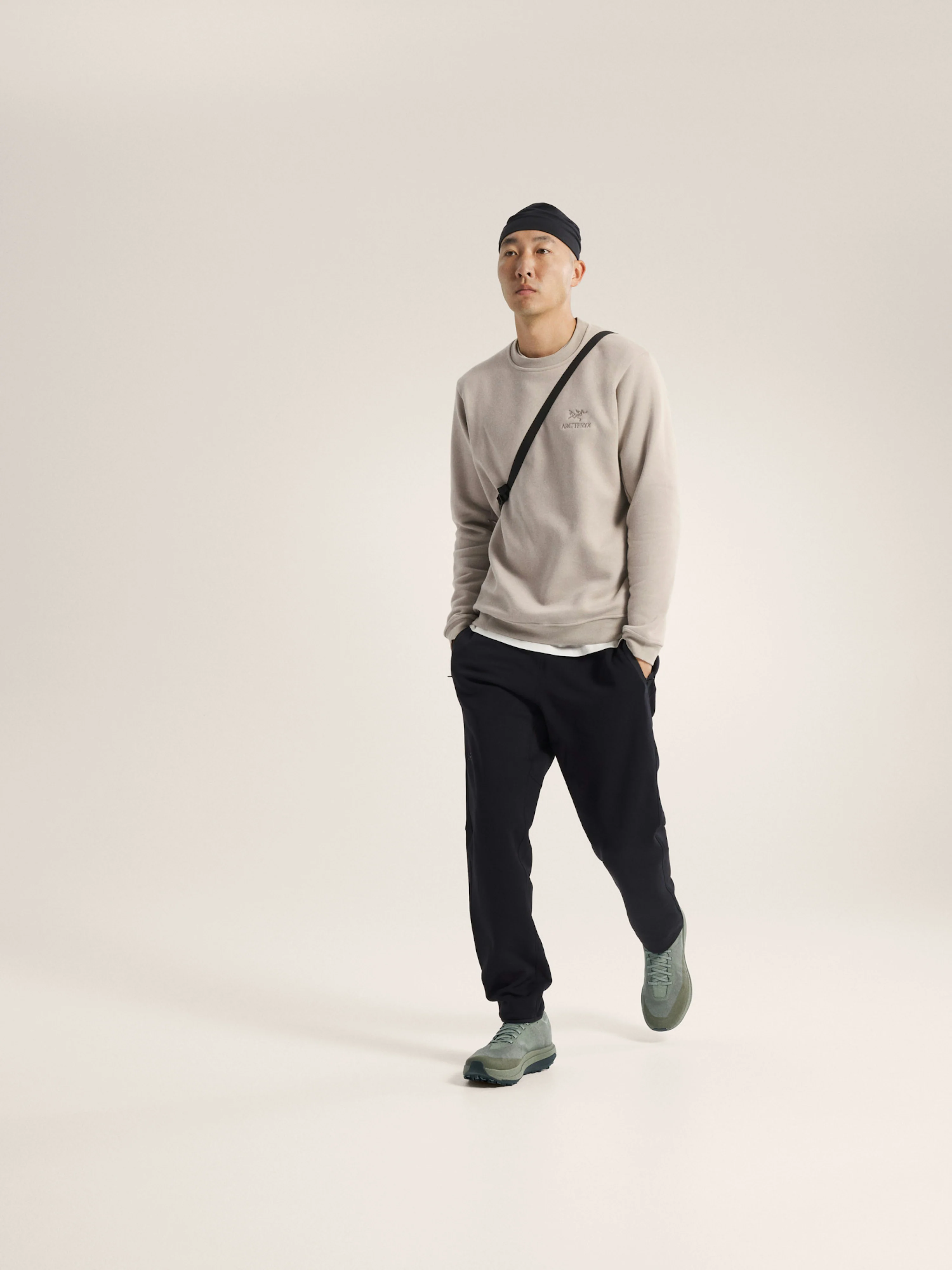 Emblem Fleece Crew Men's