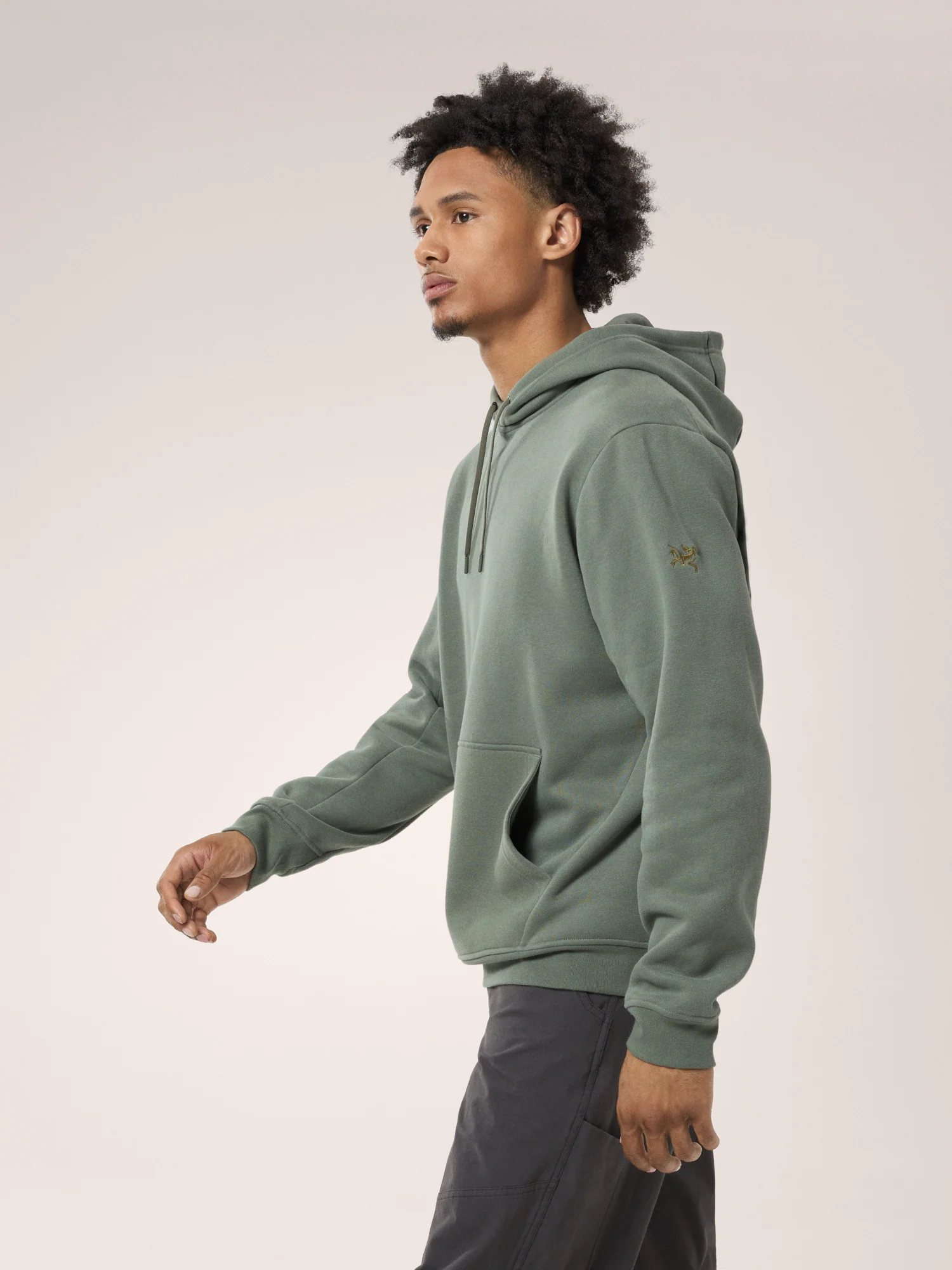 Emblem Fleece Hoody Men's