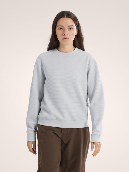 Arc'teryx Women's Breathable Olera Crew Light Grey – Solitude