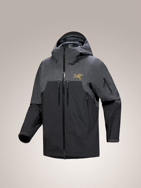 Arc'teryx Men's Waterproof Rush Jacket Dark Grey – Graphite / Blk