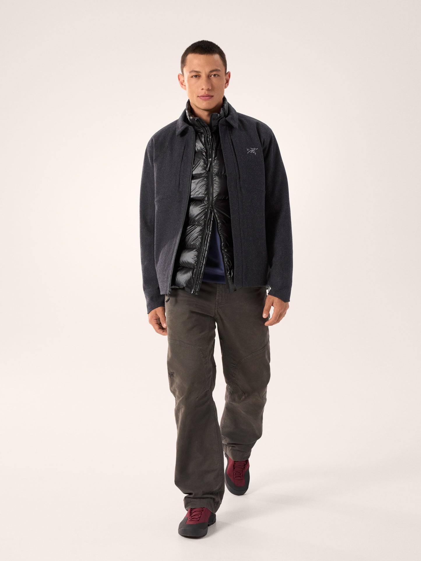 Sawyer Wool Overshirt Men's