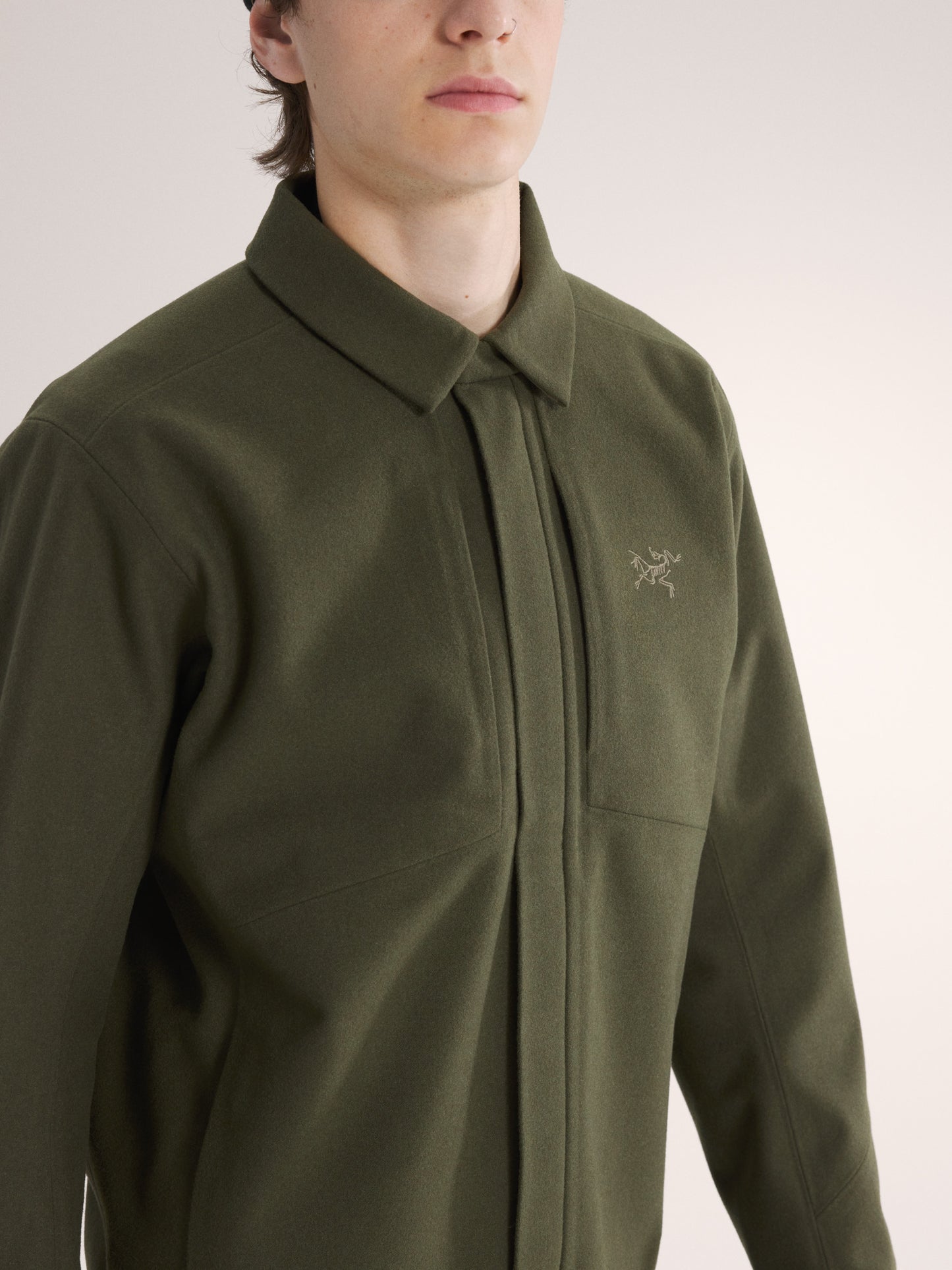 Sawyer Wool Overshirt Men's