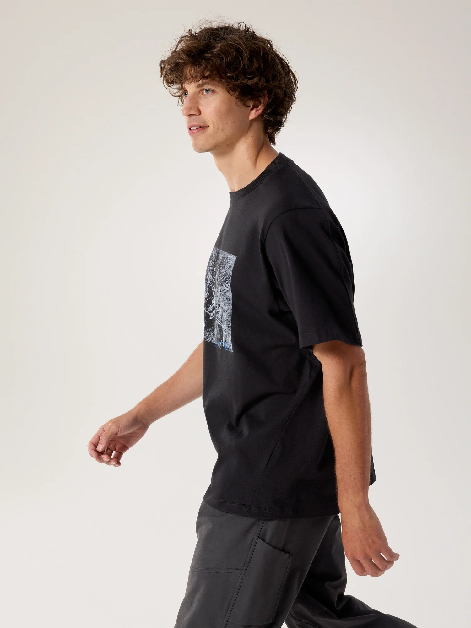 Kragg Cotton Lithographica Shirt SS Men's