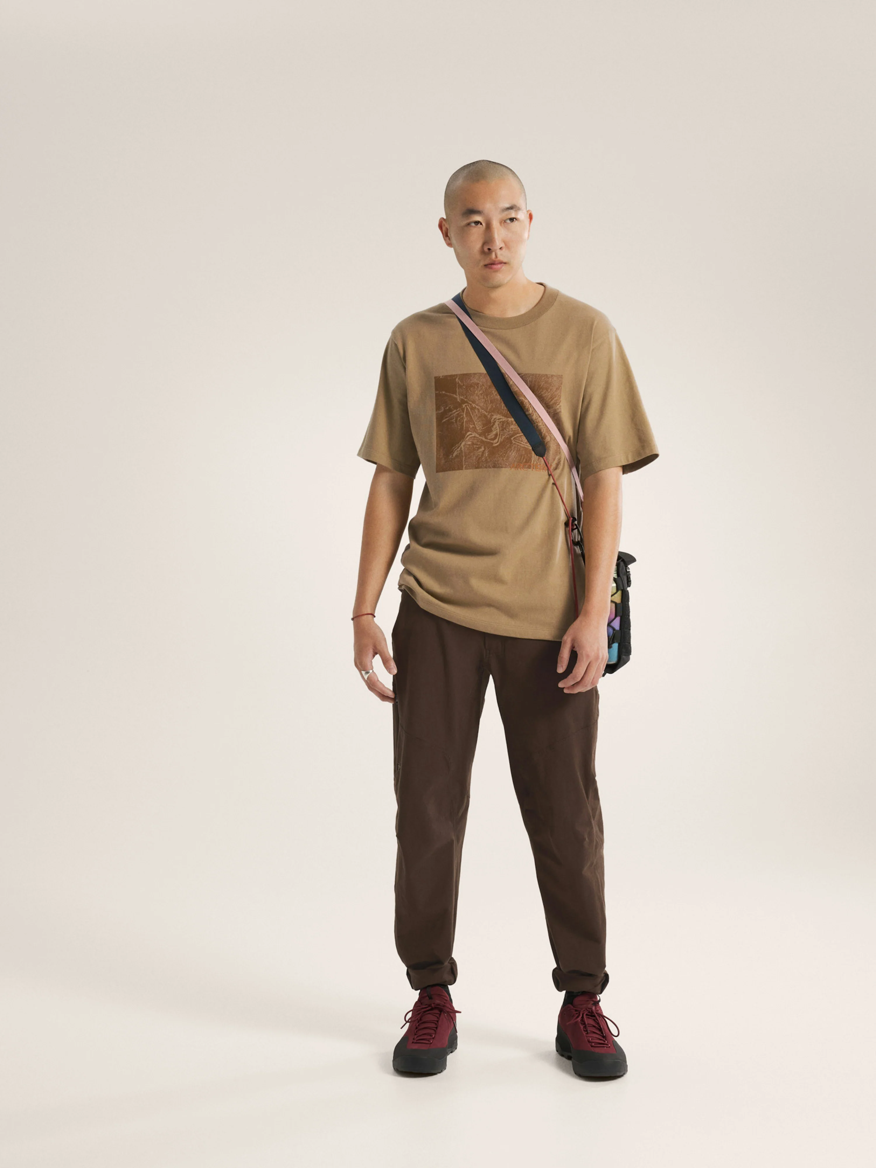 Kragg Cotton Lithographica Shirt SS Men's