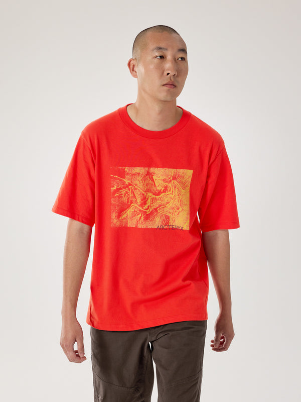 Kragg Cotton Lithographica Shirt SS Men's