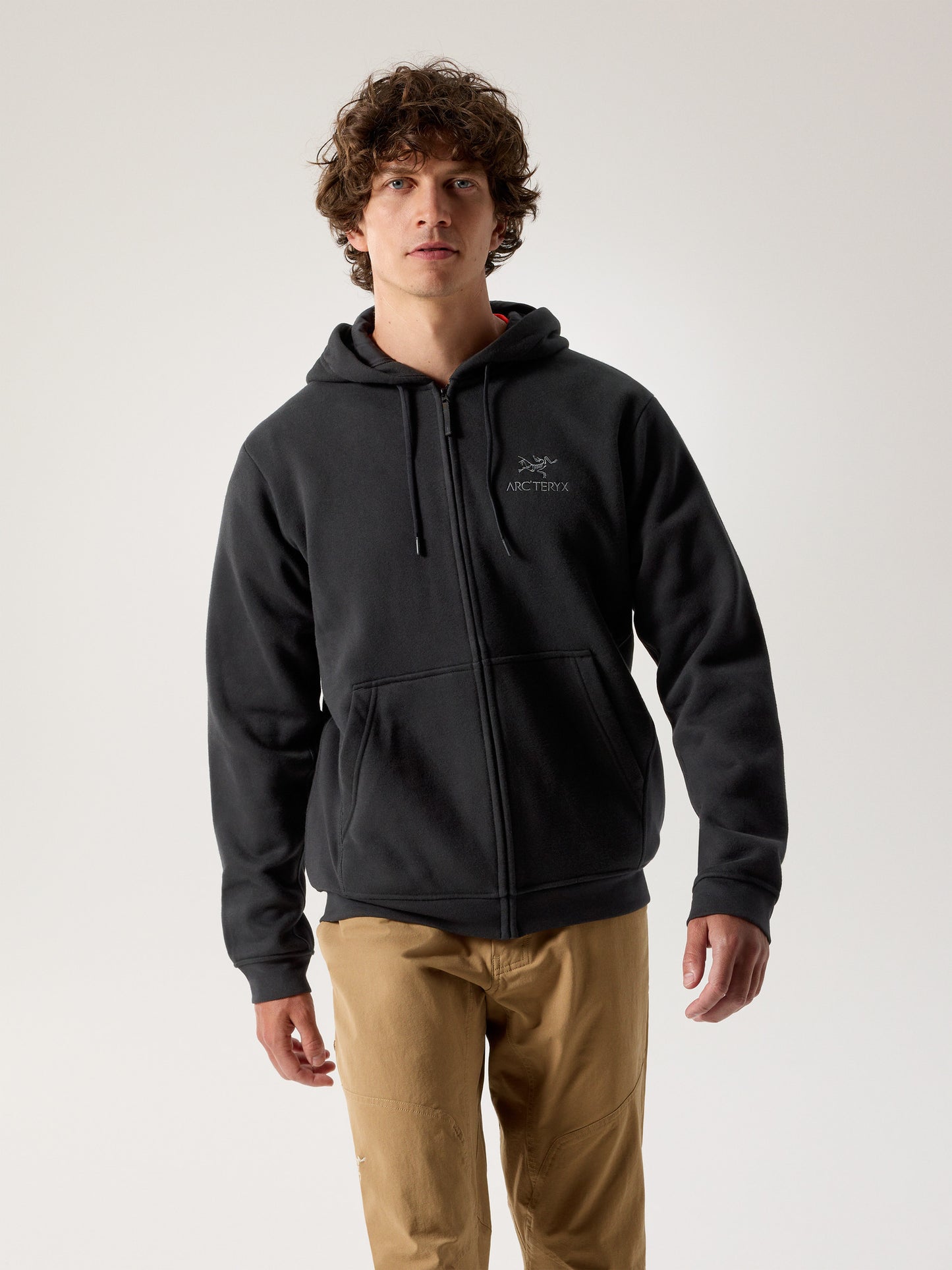 Emblem Fleece Full-Zip Hoody Men's