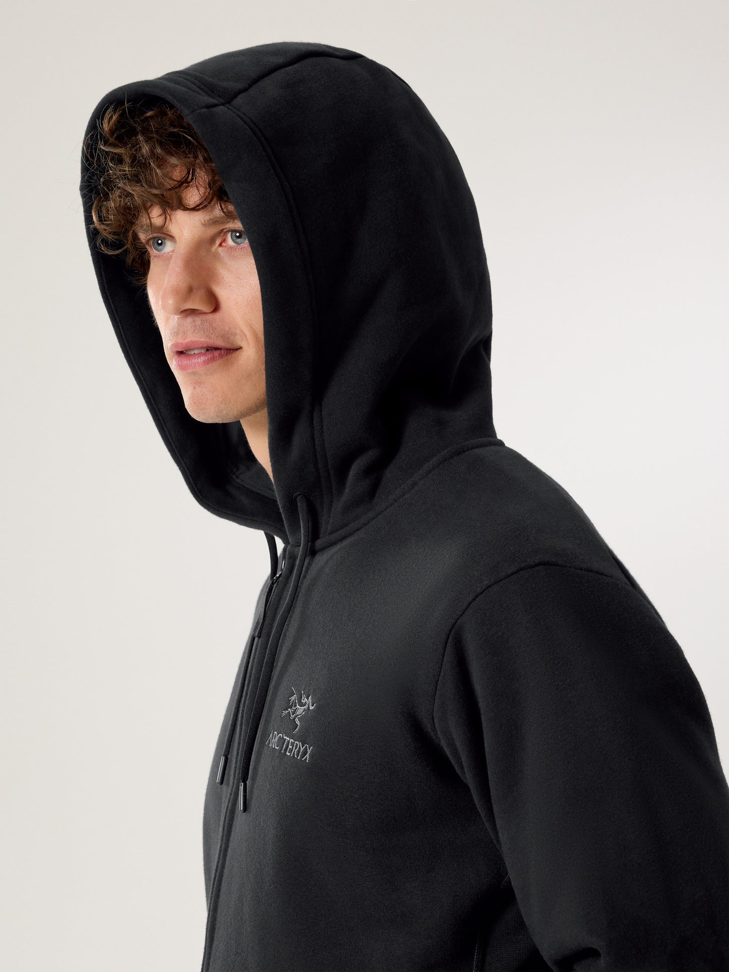 Emblem Fleece Full-Zip Hoody Men's