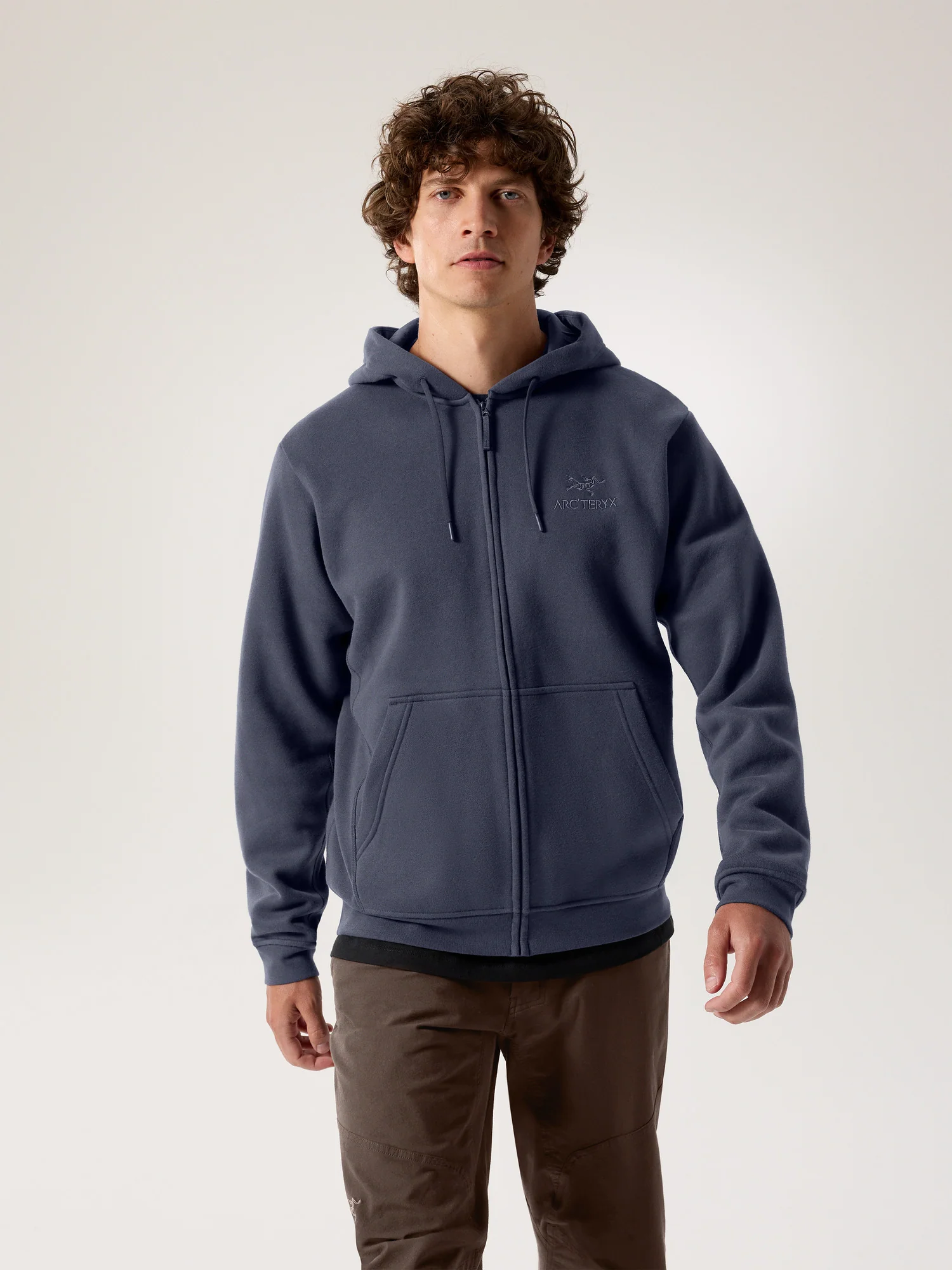 Emblem Fleece Full-Zip Hoody Men's