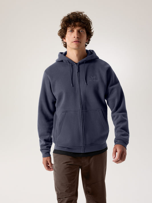 Emblem Fleece Full-Zip Hoody Men's