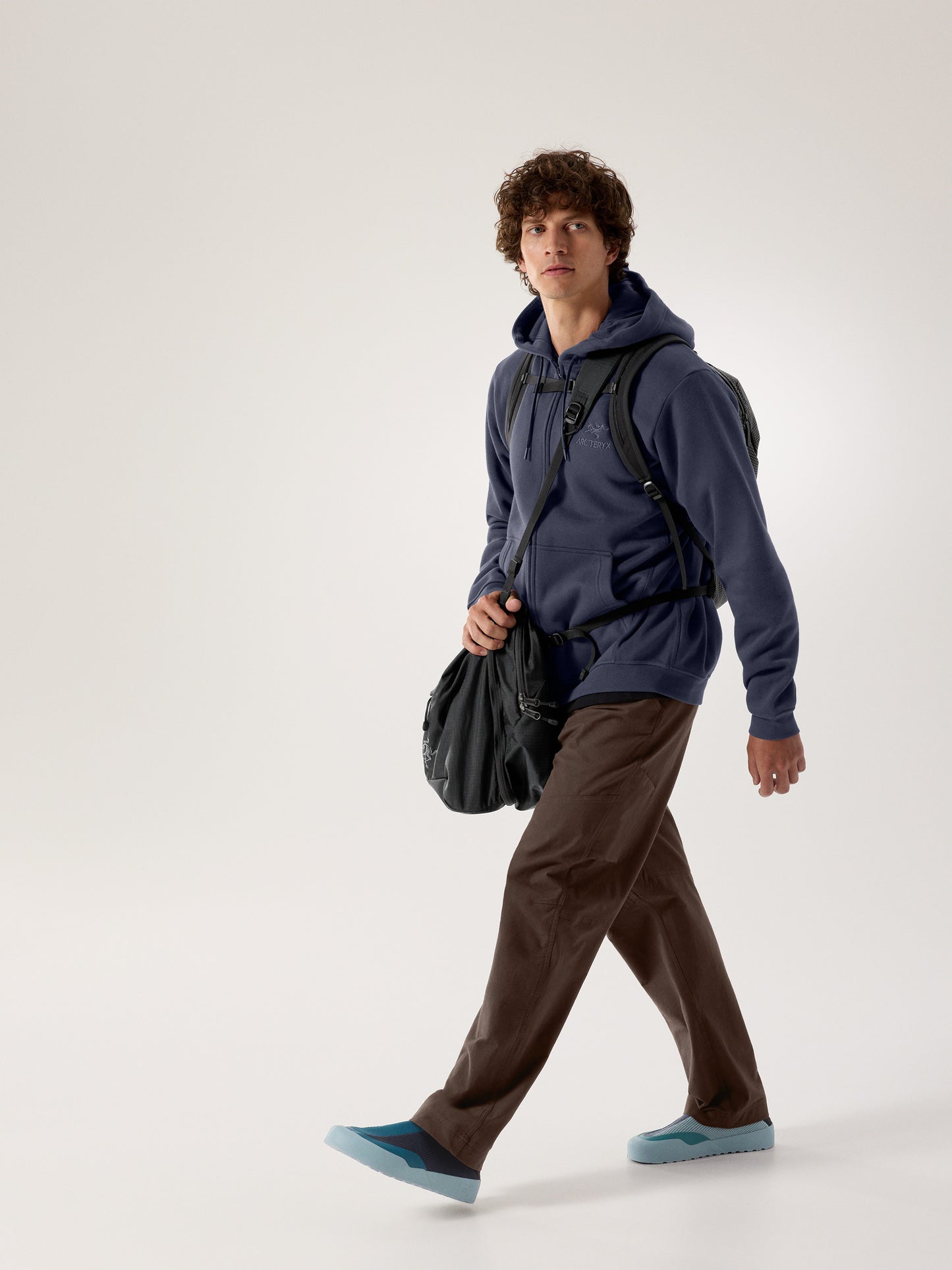 Emblem Fleece Full-Zip Hoody Men's