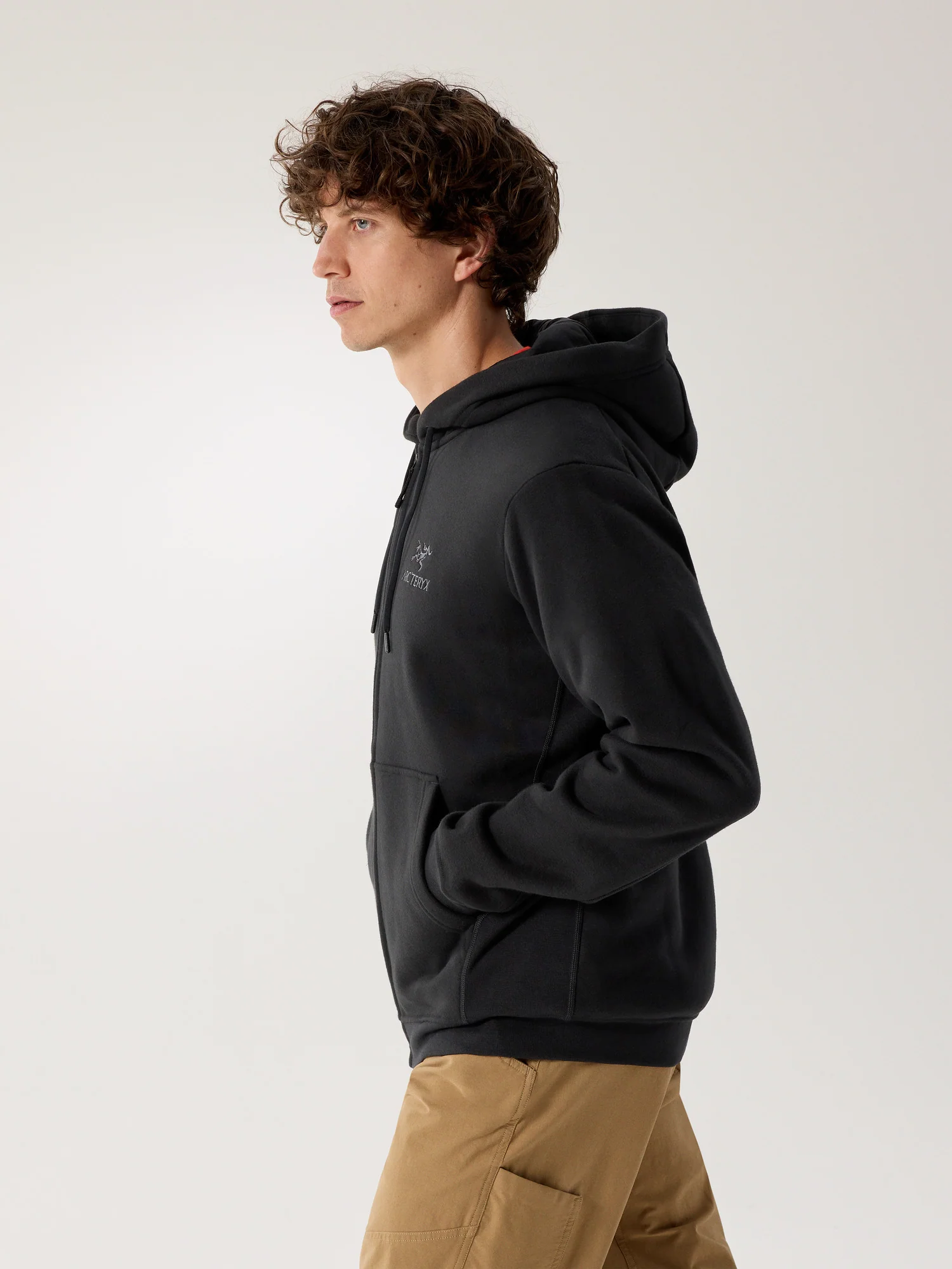 Emblem Fleece Full-Zip Hoody Men's