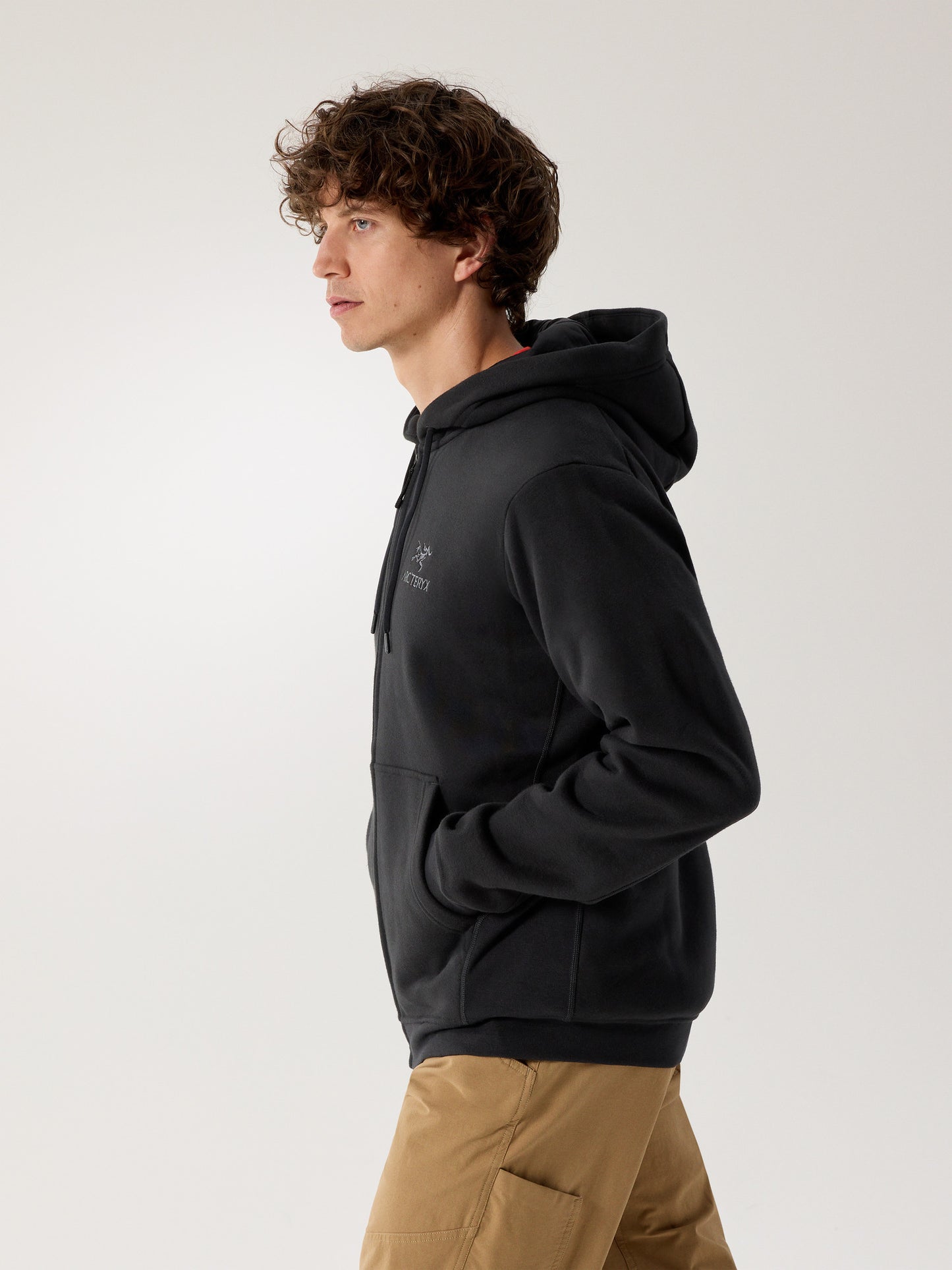 Emblem Fleece Full-Zip Hoody Men's