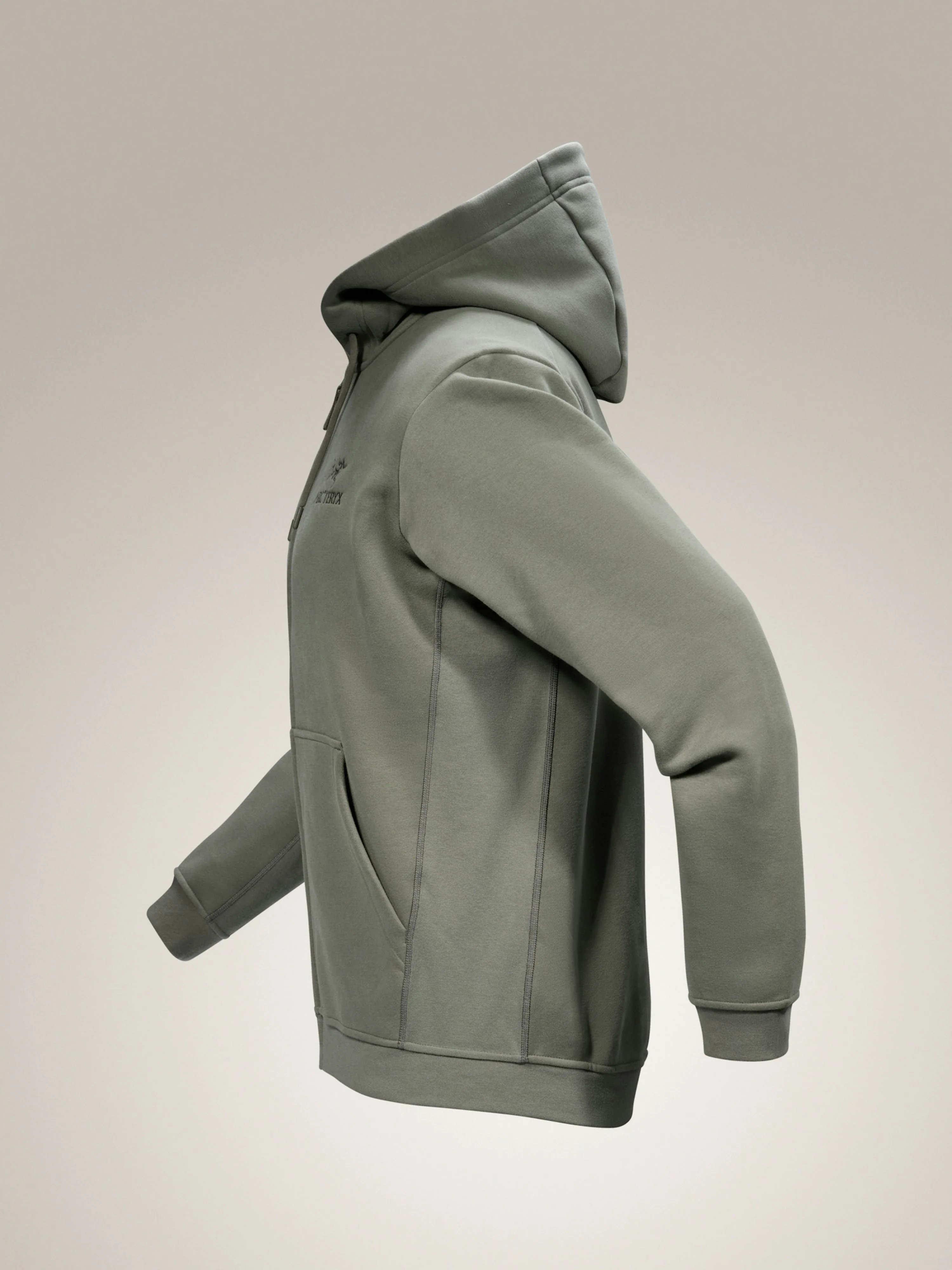 Emblem Fleece Full-Zip Hoody Men's