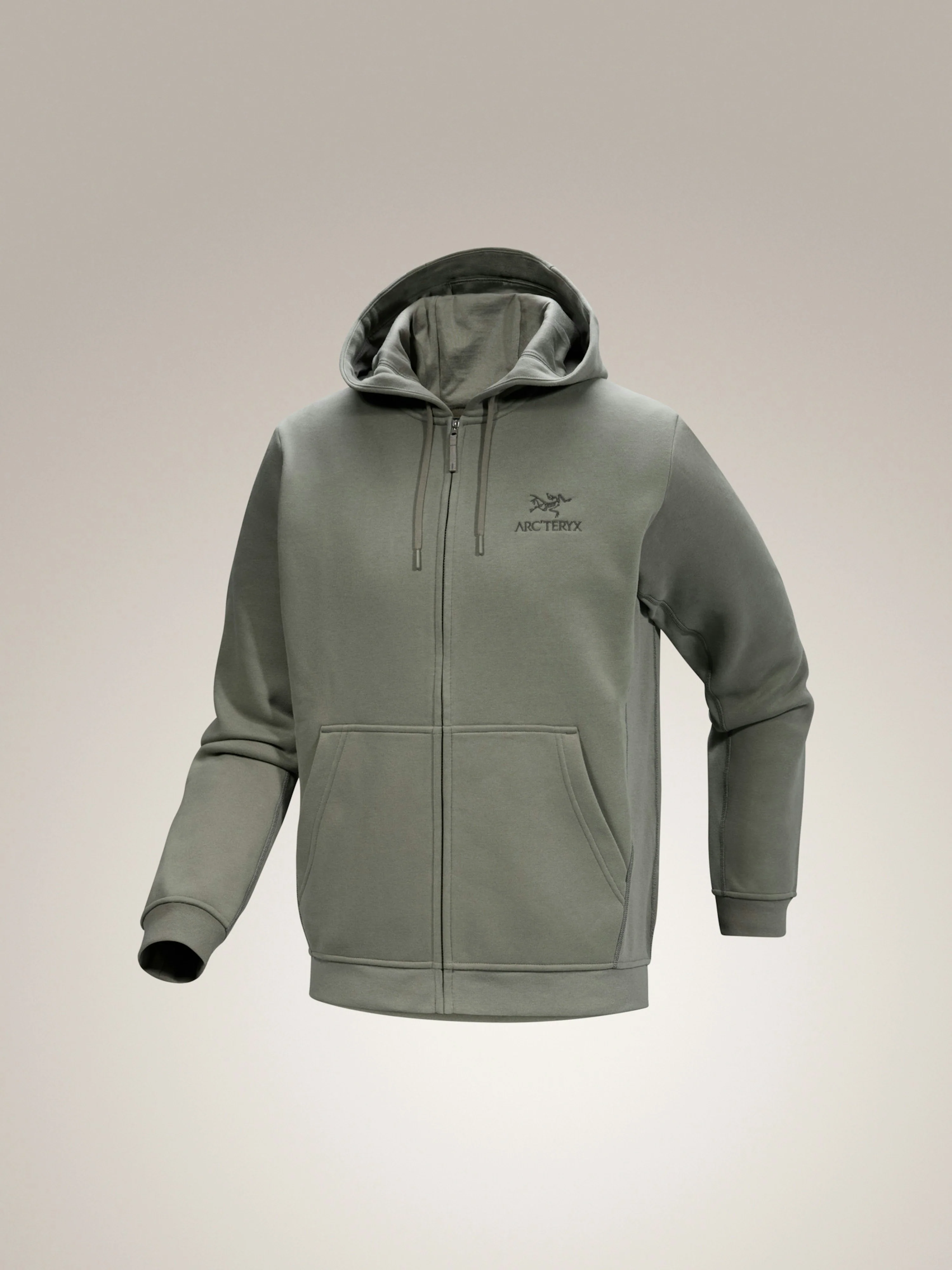 Emblem Fleece Full-Zip Hoody Men's