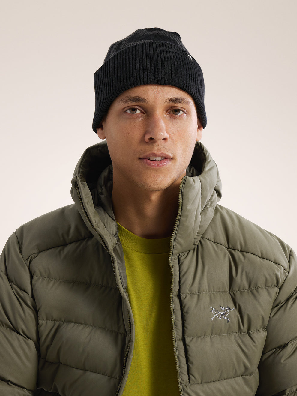 Arc'teryx Warm and comfortable Grotto Rib Toque Black – Black ...