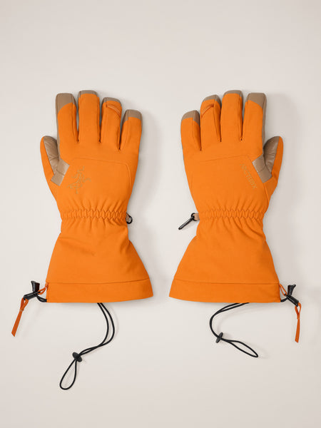 Arc'teryx Waterproof Fission SV Glove Orange – Copper Sky / Canvas