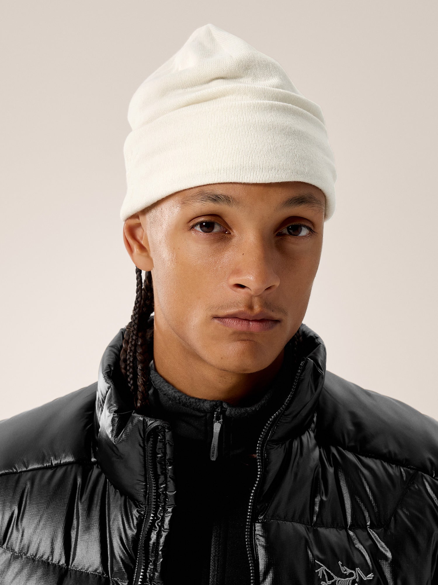 Embroidered Bird Toque