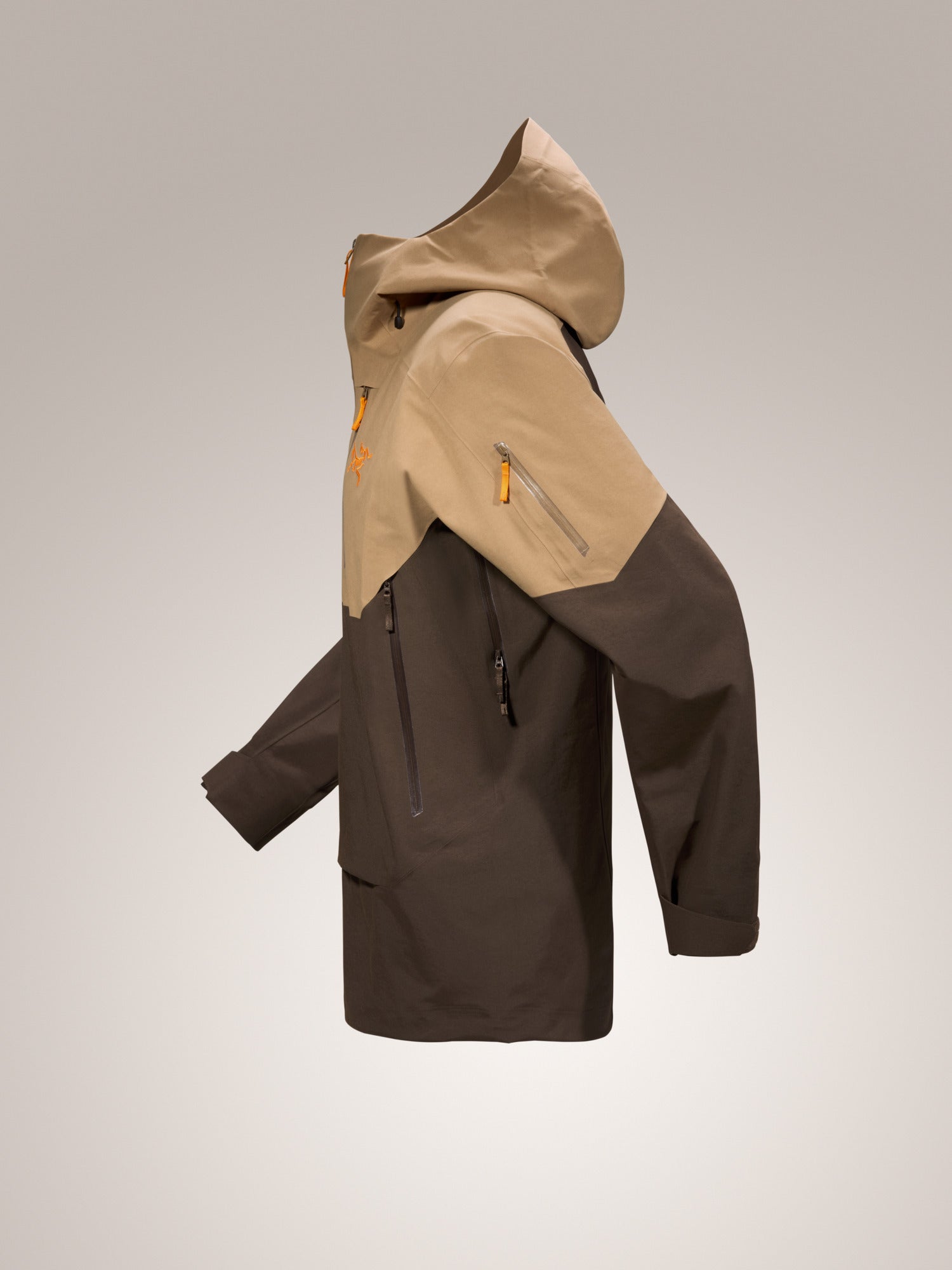 Arc teryx Men s Waterproof Sabre Relaxed Anorak Light Brown Canvas arc-teryx-men-s-waterproof-sabre-relaxed-anorak-light-brown-canvas