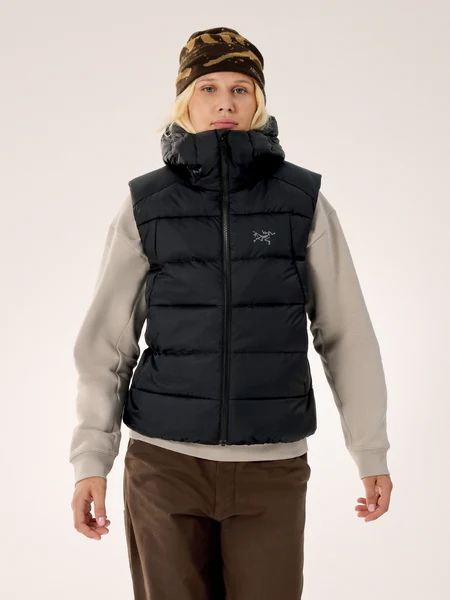 ARC'TERYX ブラックダウンベスト　Seyla Vest Women's Arc'teryx Women's Breathable Thorium Vest Black – Black II – Arc
