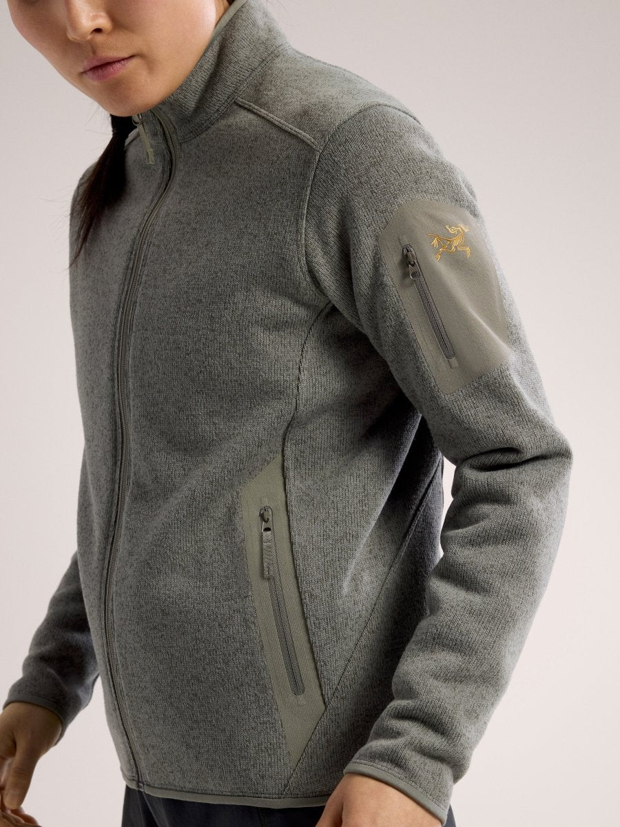 Covert Cardigan Women's Forage Heather II - Arc'teryx Australia