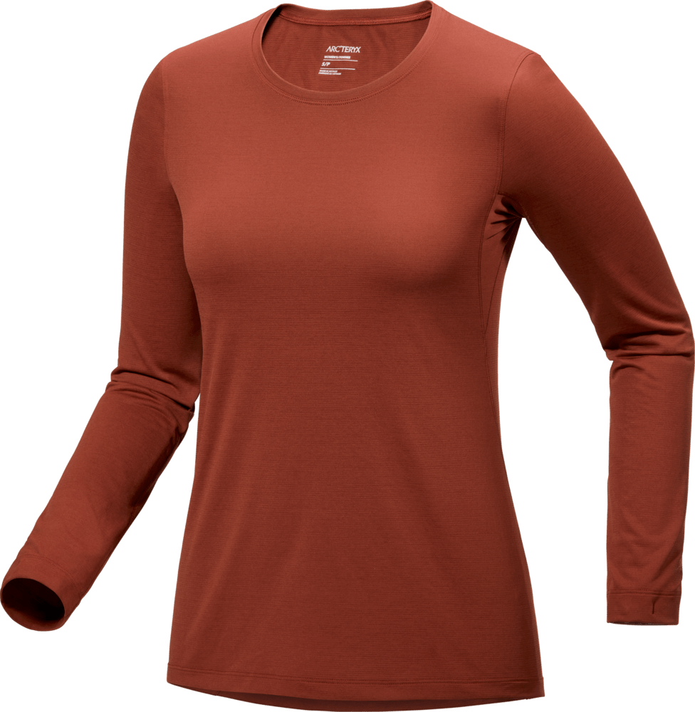 Taema Crew Neck Shirt LS Women's Sequoia Heather - Arc'teryx Australia