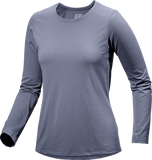 Taema Crew Neck Shirt LS Women's Stratus Heather - Arc'teryx Australia