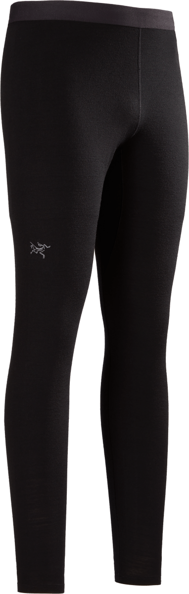 Rho Merino Wool Bottom Men's Black - Arc'teryx Australia
