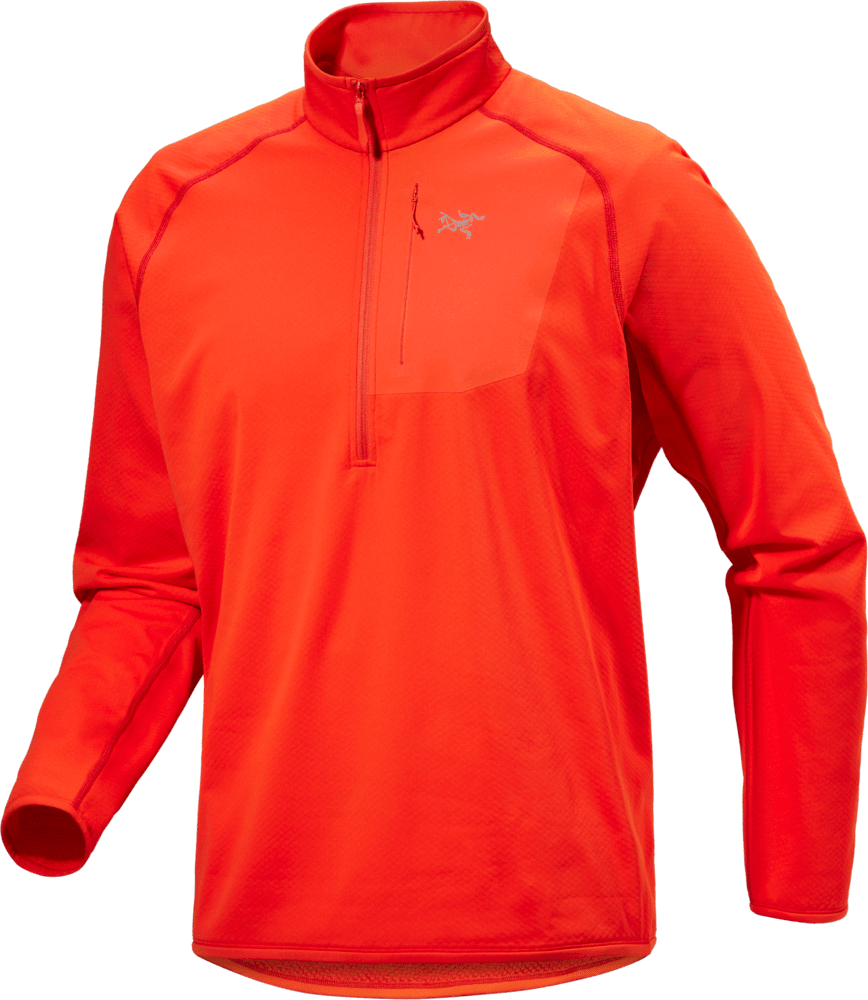 Delta 1/2 Zip Neck Men's Solaris - Arc'teryx Australia
