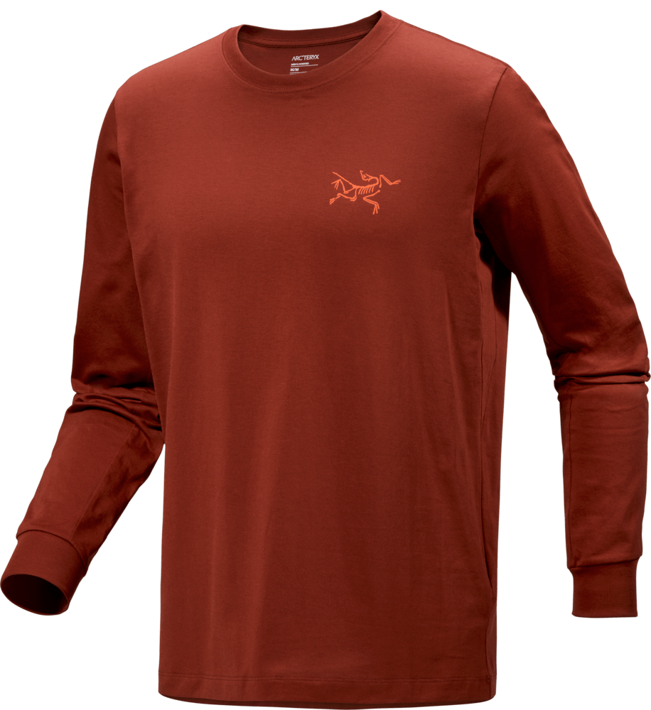 Arc'Multi Bird Logo Shirt LS Men's Sequoia / Solaris - Arc'teryx Australia