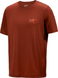Arc'Multi Bird Logo Shirt SS Men's Sequoia / Solaris - Arc'teryx Australia