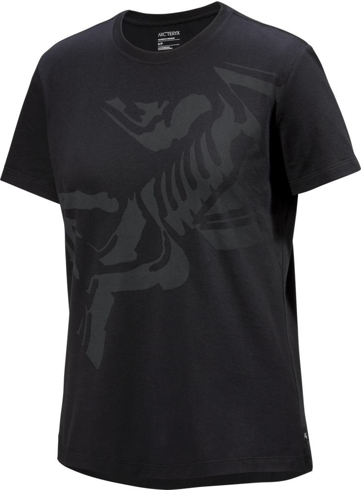 Bird Cotton T-Shirt Women's Black - Arc'teryx Australia