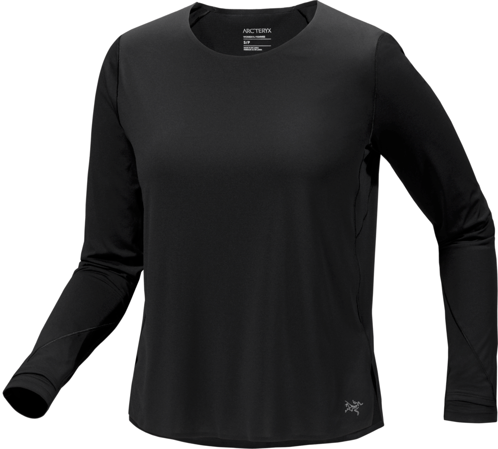 Norvan Crew Shirt LS Women's Black - Arc'teryx Australia