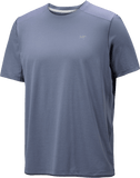 Cormac Crew Neck Shirt SS Men's Stratus Heather - Arc'teryx Australia