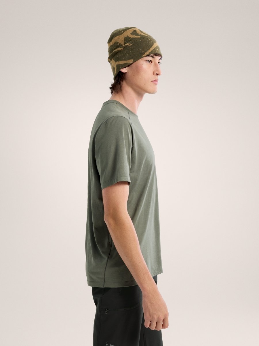 Cormac Arc'Bird Logo Shirt SS Men's Forage Heather II - Arc'teryx Australia