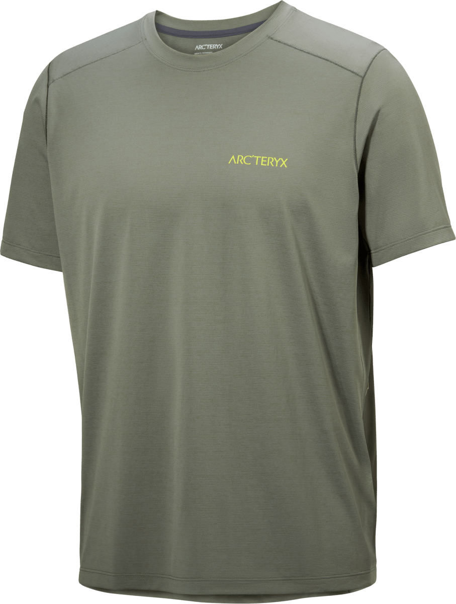 Cormac Arc'Bird Logo Shirt SS Men's Forage Heather II - Arc'teryx Australia