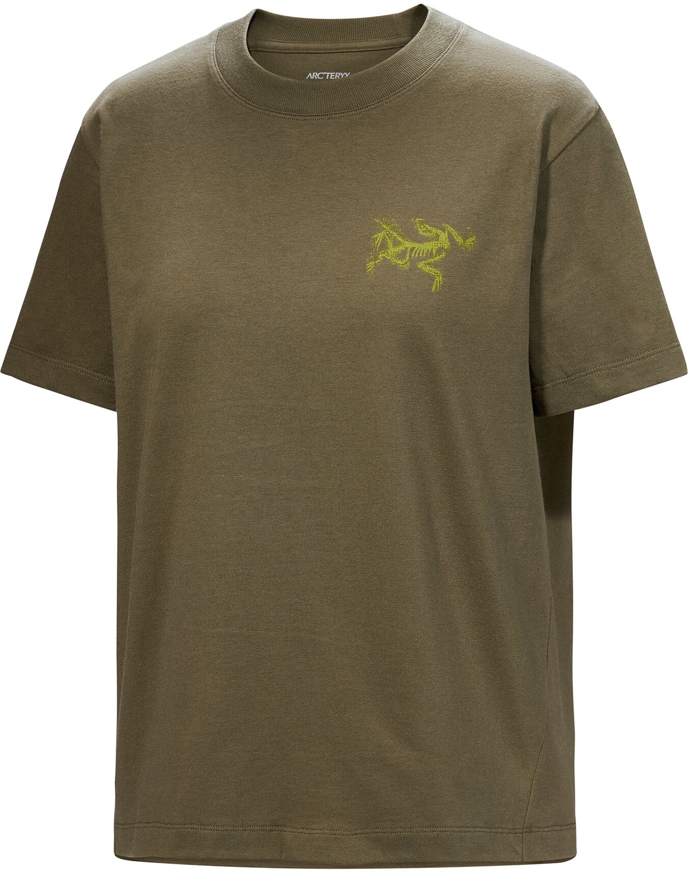 Kragg Cotton Bird Tile Crew Shirt SS Women's