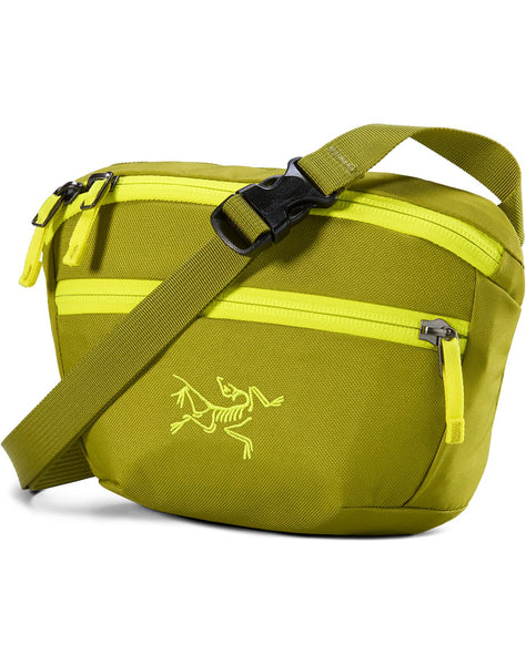 Arc'teryx Lightweight Mantis 1 Waist Pack Light Brown – Olive Moss