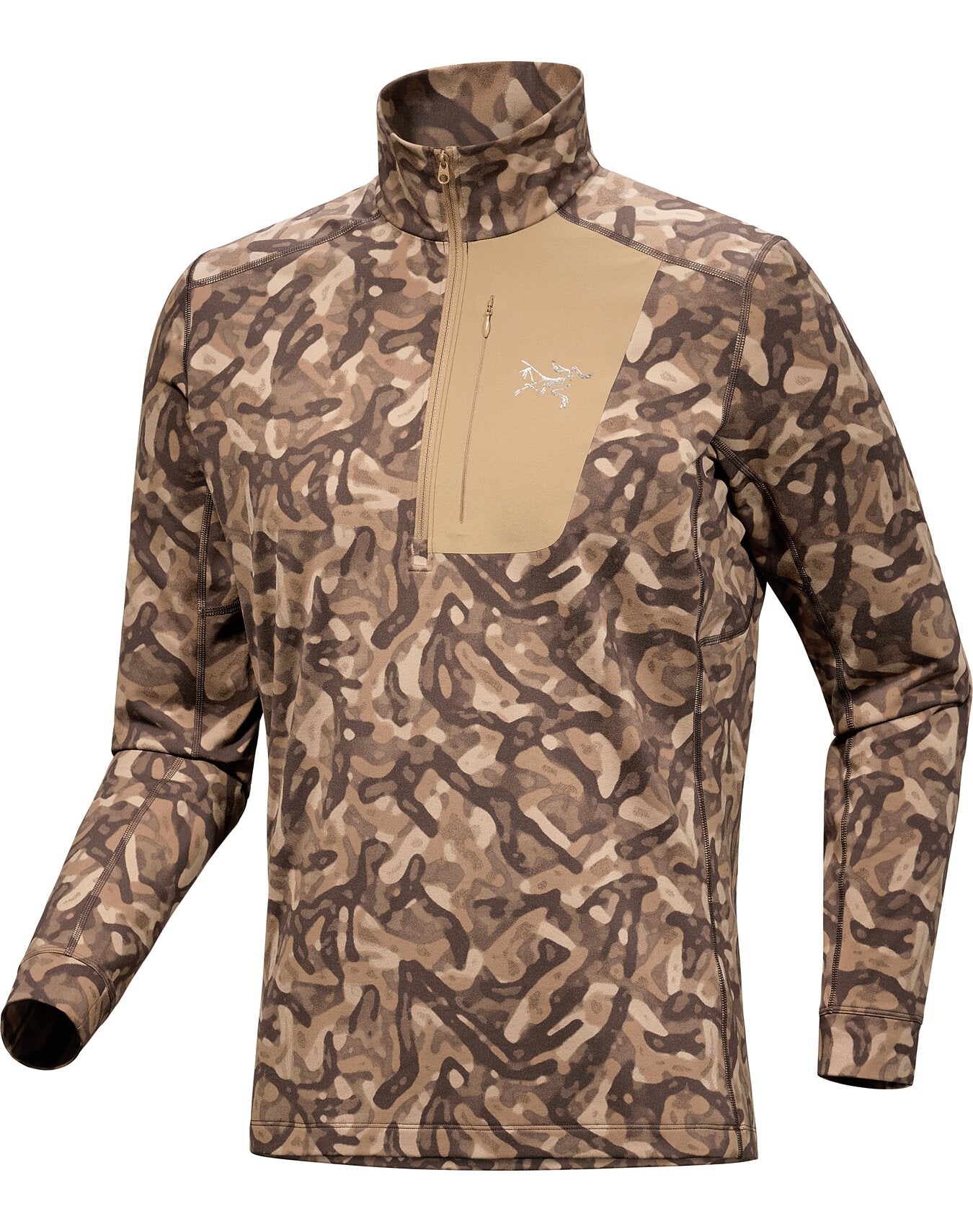 Rho LT Zip Neck Men's - Print