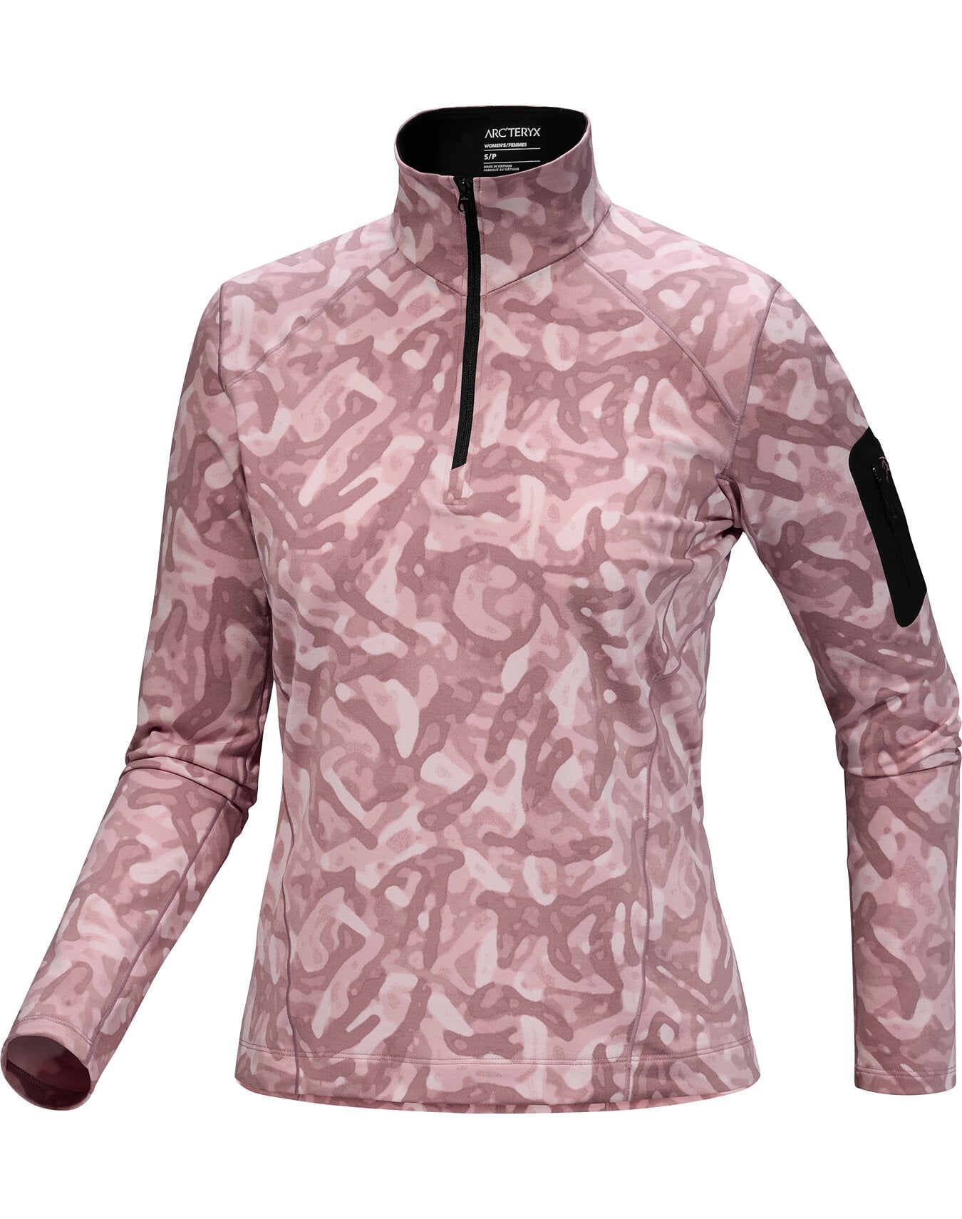 Rho Zip Neck Women's - Print