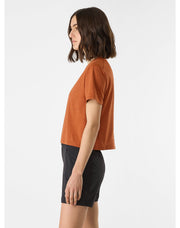 Taema Crop Downword T-Shirt Women's