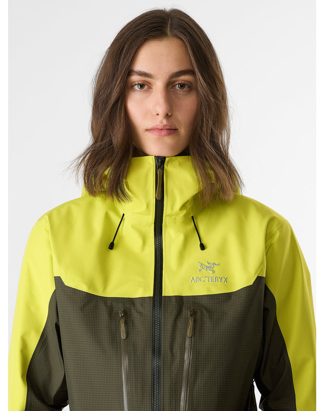 Arcteryx sale jacket yellow