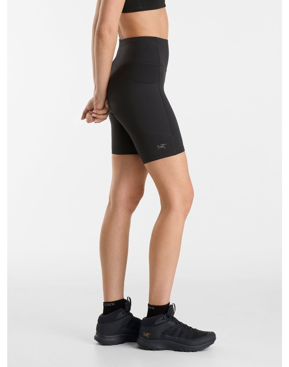 Essent High - Rise Short 8" Women's Black - Arc'teryx Australia