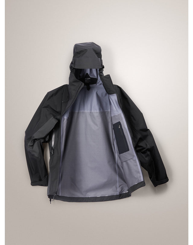 Alpha Textile Jacket Alpha Jacket Men's in Black - Arc'teryx Australia